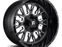 Aluminum Wheels 22X10 Stroke D611 6 On 135/6 On 139.7 Gloss Black Milled 106.3 Bore -18 Offset Fuel Off Road Wheels