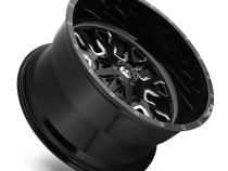Aluminum Wheels 22X10 Stroke D611 6 On 135/6 On 139.7 Gloss Black Milled 106.3 Bore -18 Offset Fuel Off Road Wheels