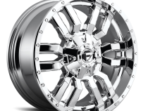 Aluminum Wheels 20X9 Sledge D631 8 On 180 Chrome Plated 124.2 Bore 20 Offset Fuel Off Road Wheels