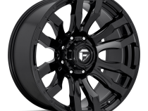 Aluminum Wheels 20X8.25 Blitz D675 8 On 165.1 Gloss Black 121.5 Bore -265 Offset Multi Spoke Fuel Off Road Wheels
