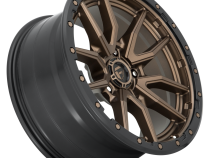 Aluminum Wheels 20X10 Rebel D681 5 On 139.7 Matte Bronze Black Bead Ring 78.1 Bore -18 Offset Fuel Off Road Wheels