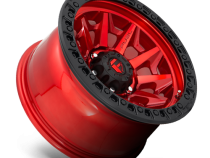 Aluminum Wheels 18X9 Covert D695 8 On 170 Candy Red Black Bead Ring 125.1 Bore 1 Offset Multi Spoke Fuel Off Road Wheels