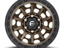 Aluminum Wheels 20X10 Covert D696 6 On 139.7 Matte Bronze Black Bead Ring 106.1 Bore -18 Offset Multi Spoke Fuel Off Road Wheels