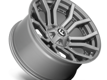 Aluminum Wheels 20X10 Rage Platinum D713 8 On 165.1 Brushed Gunmetal Gray Tinted Clear 125.1 Bore -18 Offset Fuel Off Road Wheels