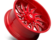 Aluminum Wheels 20X10 Saber D745 8 On 170 Candy Red Milled 125.1 Bore -18 Offset Fuel Off Road Wheels