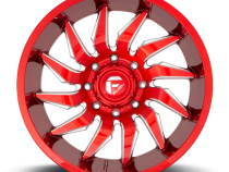 Aluminum Wheels 20X10 Saber D745 8 On 170 Candy Red Milled 125.1 Bore -18 Offset Fuel Off Road Wheels