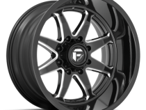 Aluminum Wheels 22X10 Hammer D749 6 On 139.7 Gloss Black Milled 106.1 Bore -18 Offset Fuel Off Road Wheels