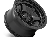 Aluminum Wheels 18X9 Block D750 6 On 120 Matte Black/Black Ring 67 Bore 1 Offset 6 Spoke Fuel Off Road Wheels