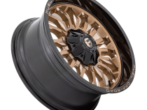 Aluminum Wheels 22X10 Arc D797 8 On 170 Platinum Bronze/Black Lip 125.1 Bore -18 Offset Fuel Off Road Wheels
