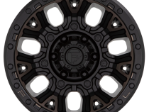 Aluminum Wheels 17X9 Traction D824 6 On 135 Matte Black Double Dark Tint 87.1 Bore 1 Offset Fuel Off Road Wheels