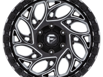 Aluminum Wheels 18X9 Runner OR D840 6 On 135 Gloss Black Milled 87.1 Bore -12 Offset Fuel Off Road Wheels