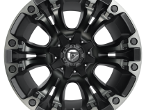 Aluminum Wheels 18X9 Vapor D851 8 On 165.1 Matte Black Gray Tint 125.1 Bore -12 Offset Fuel Off Road Wheels