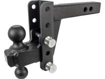 2.0 inch Extreme Duty 4 inch Drop/Rise Hitch BulletProof Hitch