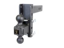 2.5 inch Extreme Duty 4 inch Drop/Rise Hitch BulletProof Hitch