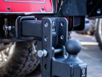 2.5 inch Extreme Duty 4 inch Drop/Rise Hitch BulletProof Hitch