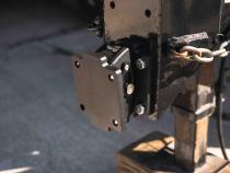 Extreme Duty Road Suppressor Flat Plate to Flat Plate Mount BulletProof Hitch