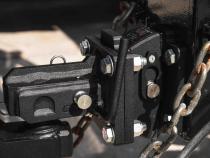 Extreme Duty Road Suppressor Flat Plate to Flat Plate Mount BulletProof Hitch