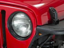 Amber LED's 3/4 Inch Pair Fishbone Offroad