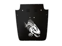 Jeep TJ Hood Louver 97-02 Jeep Wrangler Black Fishbone Offroad