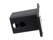 Hitch Cover For 2 Inch Hitch Black Powdercoated Steel Fishbone Offroad