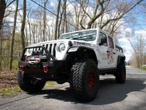 18-Current Jeep Wrangler JL, JLU and 20-Current Jeep JT Gladiator Aluminum Elite Front Fenders Fishbone Offroad