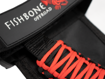 Paracord Grab Handles w/Three Straps Red Fishbone Offroad