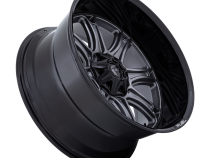 Aluminum Wheels 20X10 Darkstar FC853AB 8 On 180 Matte Gunmetal Gray/Black Lip 124.2 Bore -18 Offset Fuel Off Road Wheels