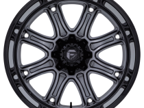 Aluminum Wheels 20X10 Darkstar FC853AB 8 On 180 Matte Gunmetal Gray/Black Lip 124.2 Bore -18 Offset Fuel Off Road Wheels
