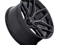 Aluminum Wheels 20X9 Flux 6 FC854BT 6 On 120 Gloss Black Brushed Gray Tint 66.9 Bore 20 Offset Fuel Off Road Wheels