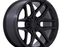 Aluminum Wheels 18X9 Flux 6 FC854MX 6 On 120 Blackout 66.9 Bore 20 Offset Fuel Off Road Wheels