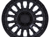Aluminum Wheels 17X9 Rincon SBL FC857MB 8 On 170 Matte Black/Gloss Black Lip 125.1 Bore 1 Offset Fuel Off Road Wheels