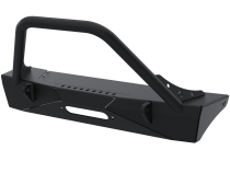 JL,JT,JK Sentinel Front Bumper No Winch Cover - Black Powder Coat Artec Industries