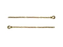 Light Duty 1/4 inch Safety Chains (Pair) BulletProof Hitch