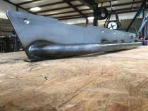 Jeep YJ Rocker Guards For Competition Corners W/Step 87-95 Wrangler YJ Bare Steel Motobilt