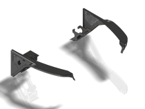Alimunum Front Fenders 2 Inch Flare for Jeep TJ/LJ Motobilt