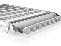 Linkable Light Bar Roof Rack Bracket for Baja Designs Motobilt