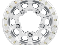 Aluminum Wheels 17x6.5 Buggy Beadlock MR103 Bolt Pattern 5 On 205 Offset -38 Lip Size 2.91 Raw Machined Method