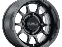 Aluminum Wheels 15x10 MR409 Bead Grip UTV Bolt Pattern 4 On 136 Offset 0 Lip Size 4.33 Matte Black MB Method