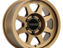 Aluminum Wheels 17x8.5 Bead Grip MR701 Bolt Pattern 6 On 120 Offset 0 Lip Size 1.81 Method Bronze BRZ Method