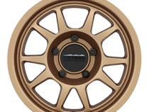 Aluminum Wheels 17x8.5 Bead Grip MR702 Bolt Pattern 5 On 127 Offset 0 Lip Size 1.18 Method Bronze BRZ Method