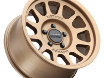Aluminum Wheels 17x7.5 Bead Grip MR703 Bolt Pattern 5 On 130 Offset 50 Lip Size 0.87 Method Bronze BRZ Method