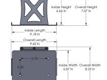 Optima Battery Mount Group 25/35 Artec Industries