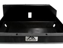 Fuel Tank Skid Plate 1987-1990 YJ Wrangler w/15 Gallon Fuel Tank HD Incl Holes For Drainage RT Off Road