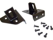 Windshield Hinge Light Bracket 1987-1995 YJ Wrangler Black RT Off Road
