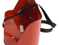 Jerry Can Mount, Red Powder Coated Steel, Universal Applications RT Off Road