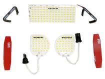 Includes 3 Lights LED Dome Light Kit for 2011-2018 Jeep JK Wrangler w/ 4 Doors RT Off Road