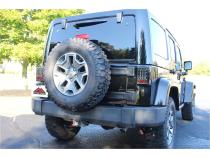 Tail Light Assembly 2007-2018 JK Wrangler Features 36 LEDs Clear Lenses w/Black Bezels Plug And Play Design RT Off Road