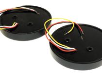 5 inch Round LED Tail Light Kit for Jeep CJ-5, CJ-6, CJ-7, CJ-8 and YJ, TJ Wranglers RT Off Road