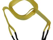 Tow Strap High Visibility Yellow Nylon Measures 2 inch x 30 inch RT Off Road
