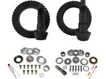 Re-Gear And Install Kit D30 Front/D35 Rear Jeep JL Non-Rubicon 4.56 JL Non-Rubicon D35 (M200) Rear/ D30 (M186) Front 4.56 Ratio Complete Gear/Kit Package Yukon Gear